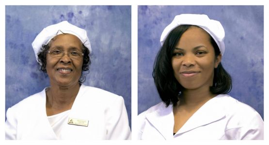 Deaconesses Elizabeth Taylor and Sophia Cornelius